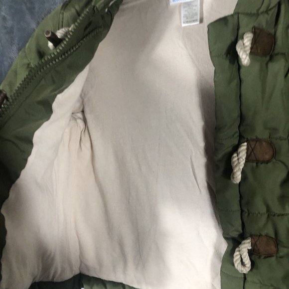 Janie And Jack Puffer Jacket Girls Size 12 To 24 Minutes - Picture 4 of 16